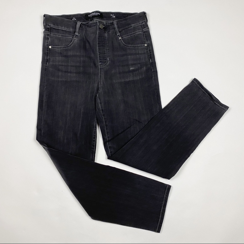 Liverpool Jeans Company Black Ankle & Cropped Jeans